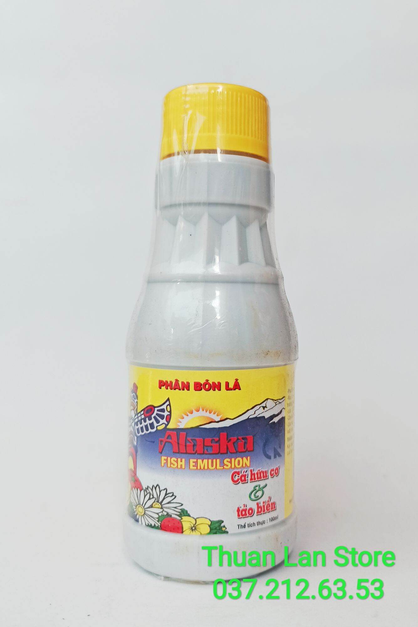 Phân bón alaska cá hữu cơ & tảo biển lọ 100ml
