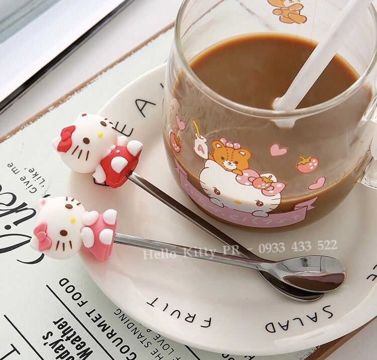 Muỗng thìa cafe Hello Kitty