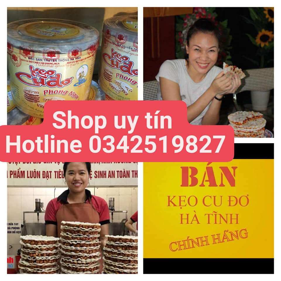 Kẹo cu đơ hà tĩnh . Combo 5 hộp 600g