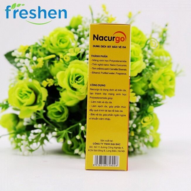 DUNG DỊCH XỊT BẢO VỆ DA NACURGO 12ml