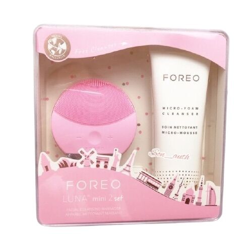 SET Máy Rửa Mặt Foreo Luna Mini 2 + Sữa Rửa Mặt Foreo
