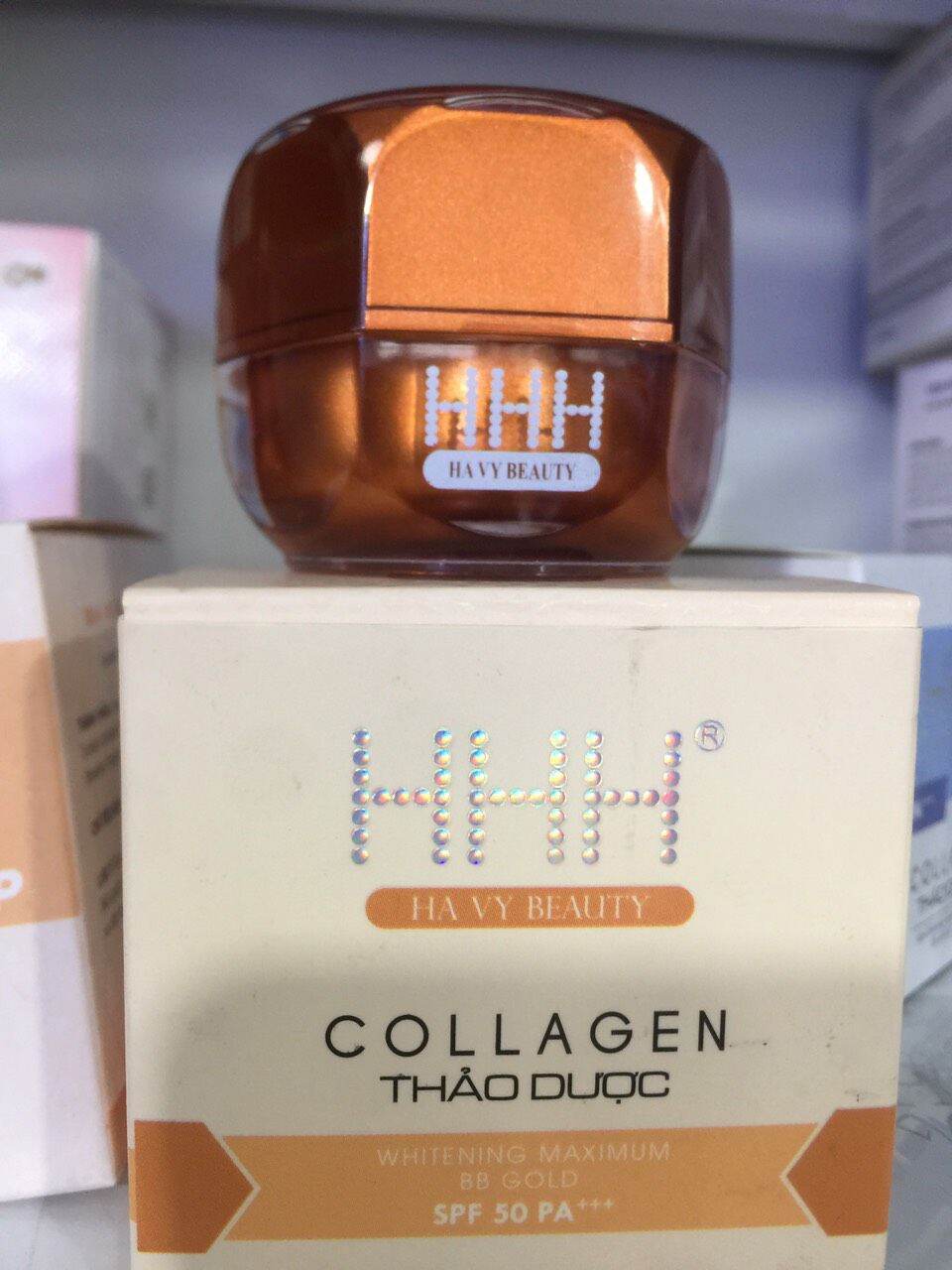 Kem hhh collagen mụn thâm trắng da 12g