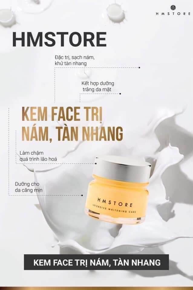 Kem face dưỡng da nám hm store