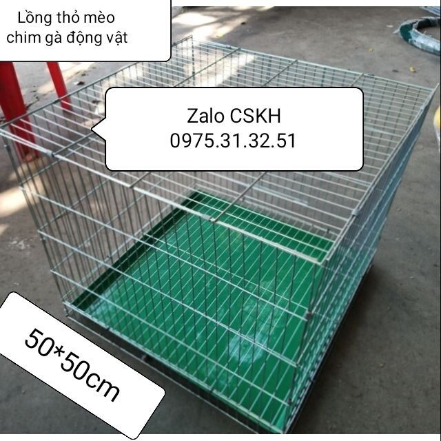 Lồng nuôi gà chim thỏ mèo chó chồn cáo nhím kiểng