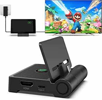 dock xuất hình nintendo switch Oled v1 v2 video output dock hãng Dobe Nintendo Switch