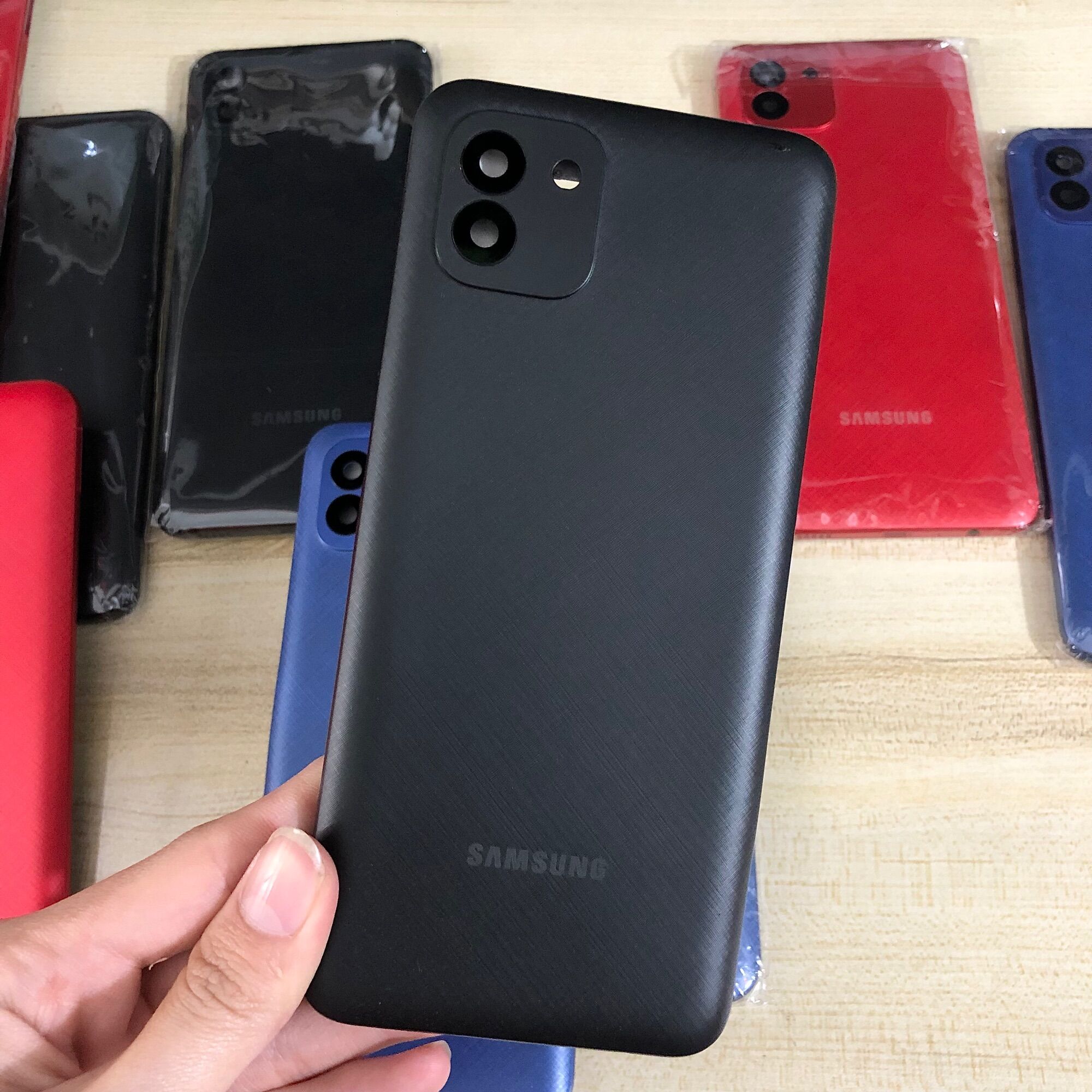 Bộ Vỏ + Sườn  SamSung A03 ZIN Hàng Cao Cấp.