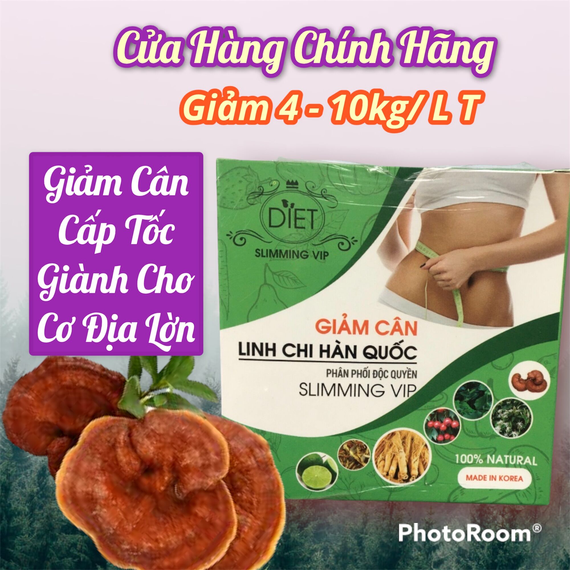 Giảm cân linh chi hàn quốc