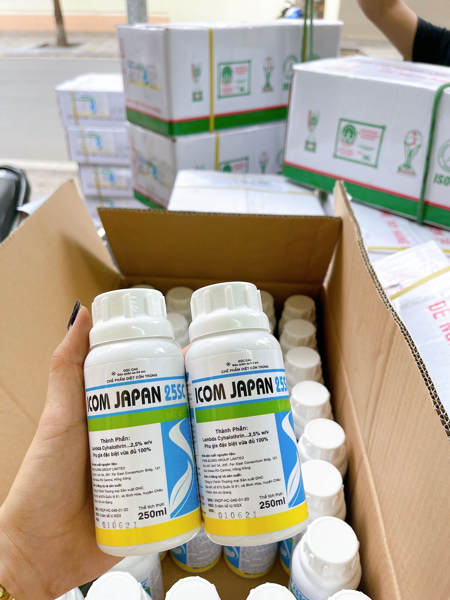 [Combo 2 lọ] Chế phẩm diệt côn trùng ICOM JAPAN 25SC 250ml