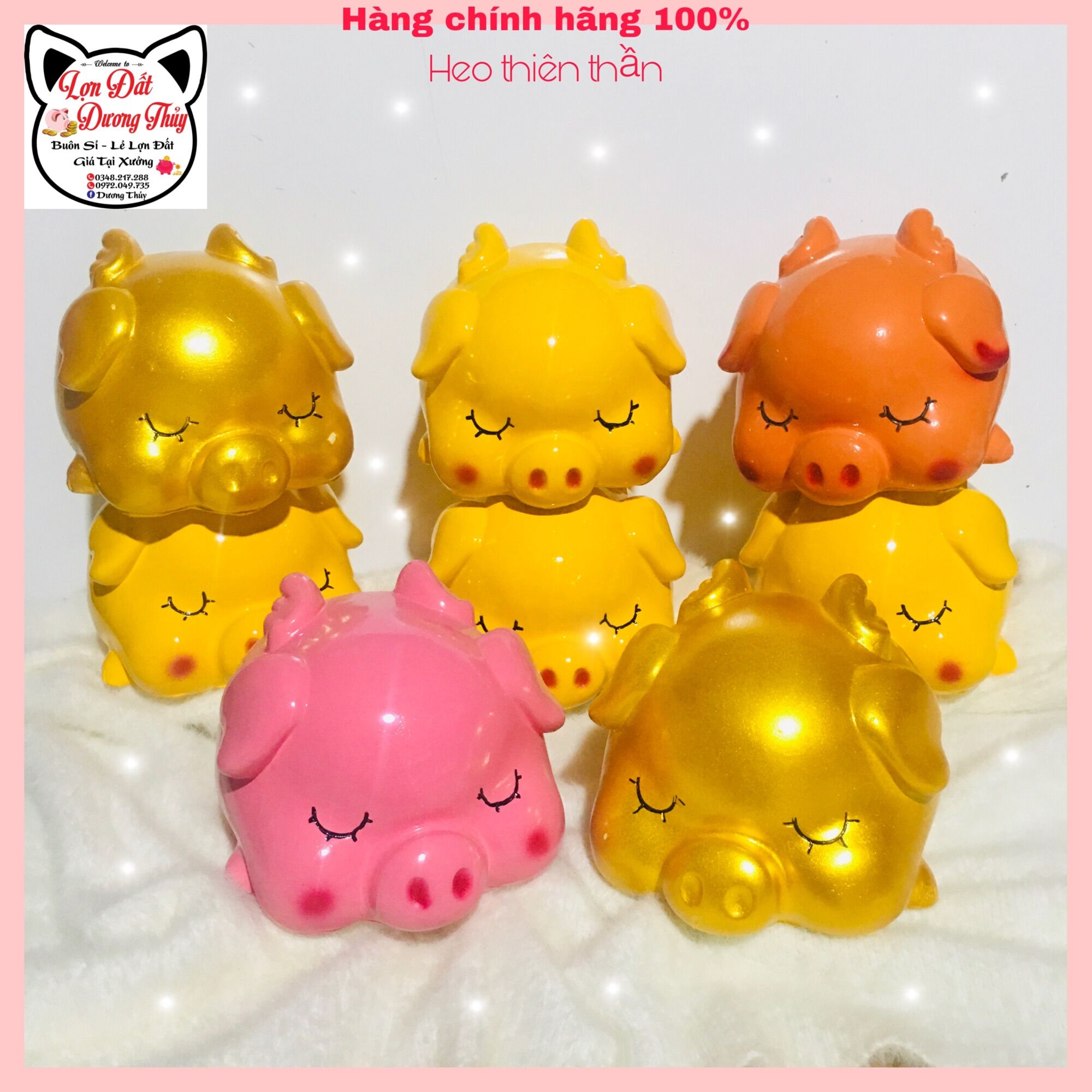 Lợn đất thiên thần, heo đất cánh tiên