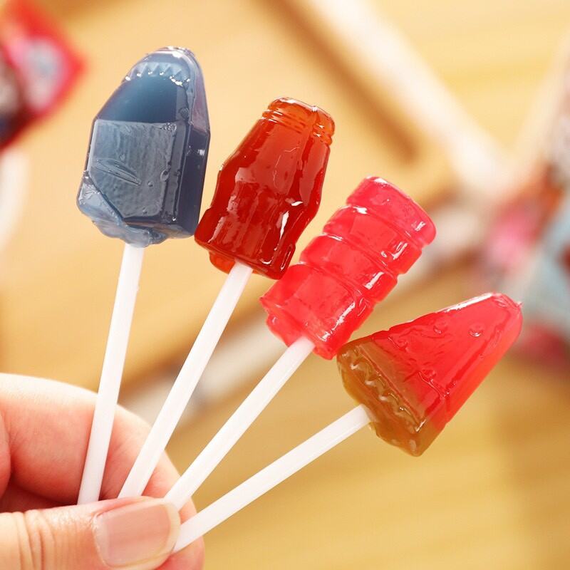 [1 cây] Kẹo Mút Lollipop Ice Lotte 4 hương vị siêu cute