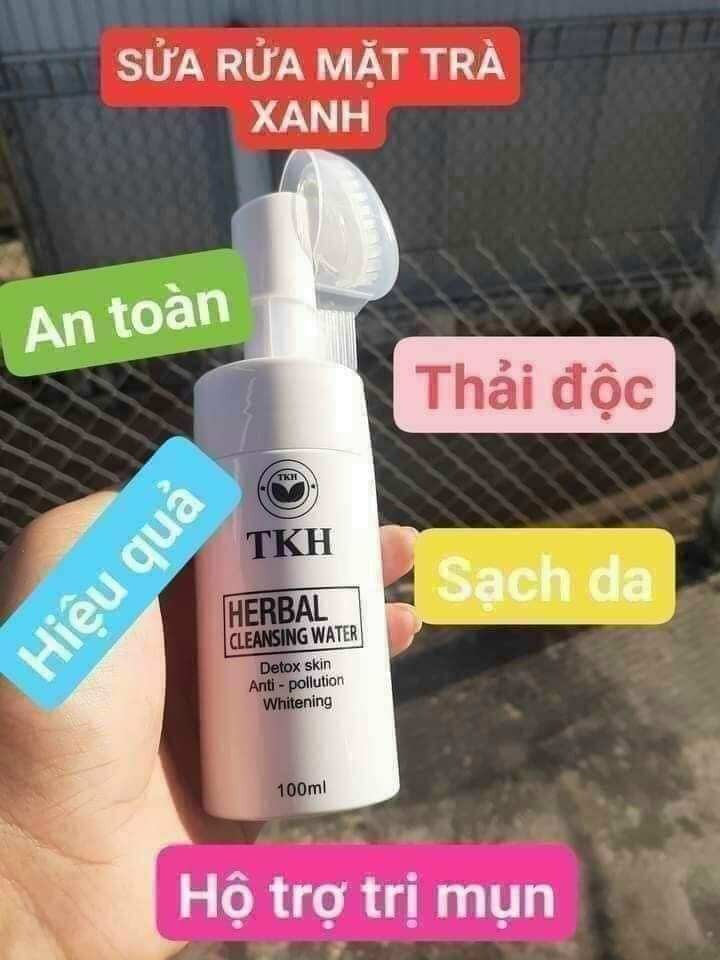 Sữa rửa mặt trà xanh