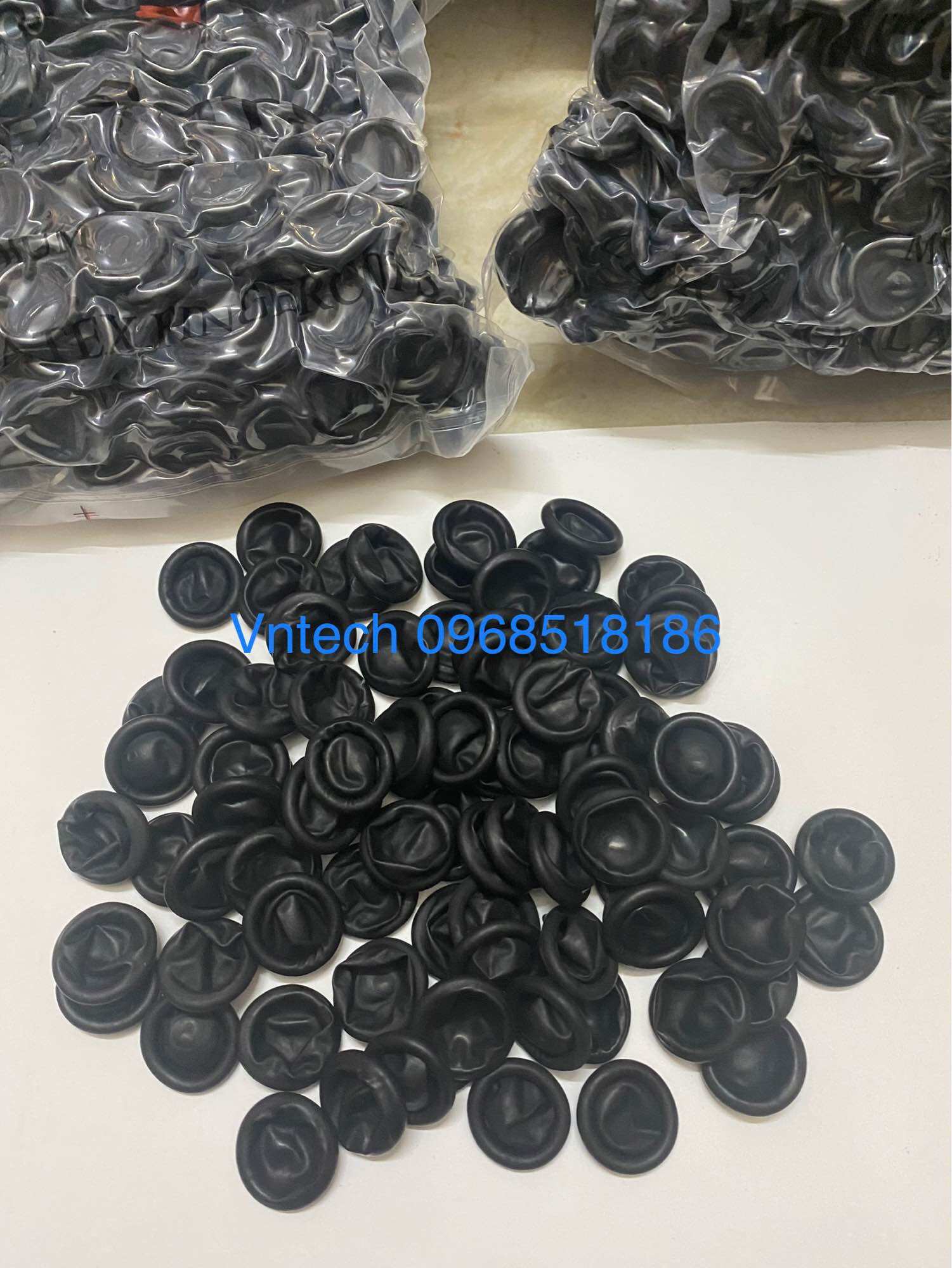 [Túi 500g~1000c] Bao ngón chống tĩnh điện màu đen
