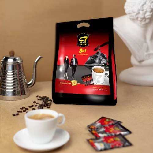 Cà Phê G7 3IN1 Trung Nguyên Legend Hòa Tan Bịch 50 Gói - Vị Đậm Đà, Tiện Lợi