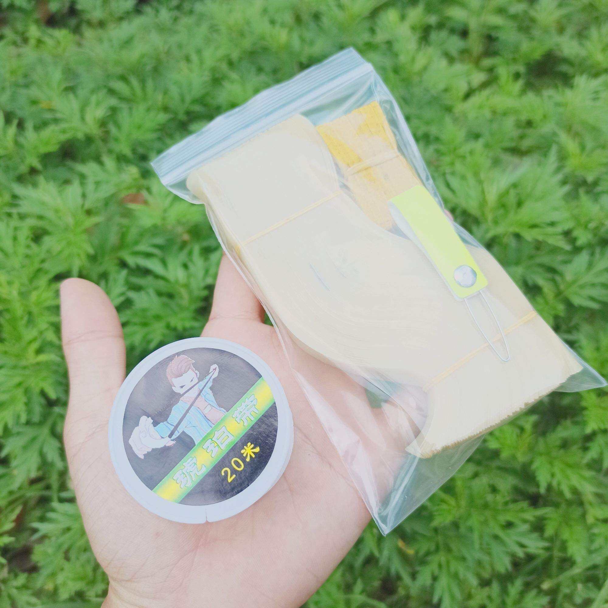 1m dây thun 0.65 Pre cắt sẵn kèm phụ kiện tập Yoga [ 1m Dây thun thể thao V3 ]