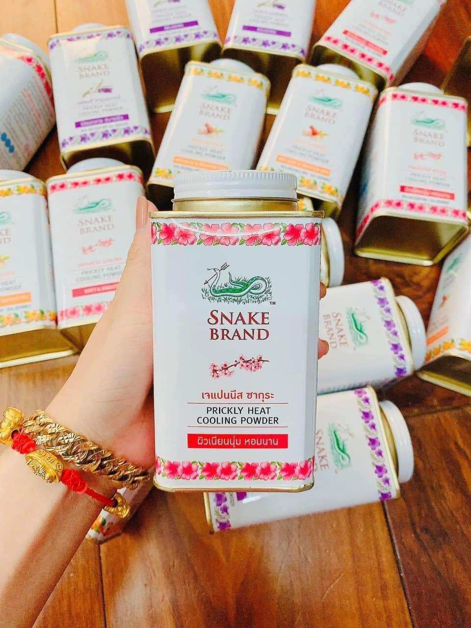 Phấn Lạnh Snake Brand Thái Lan - 140G