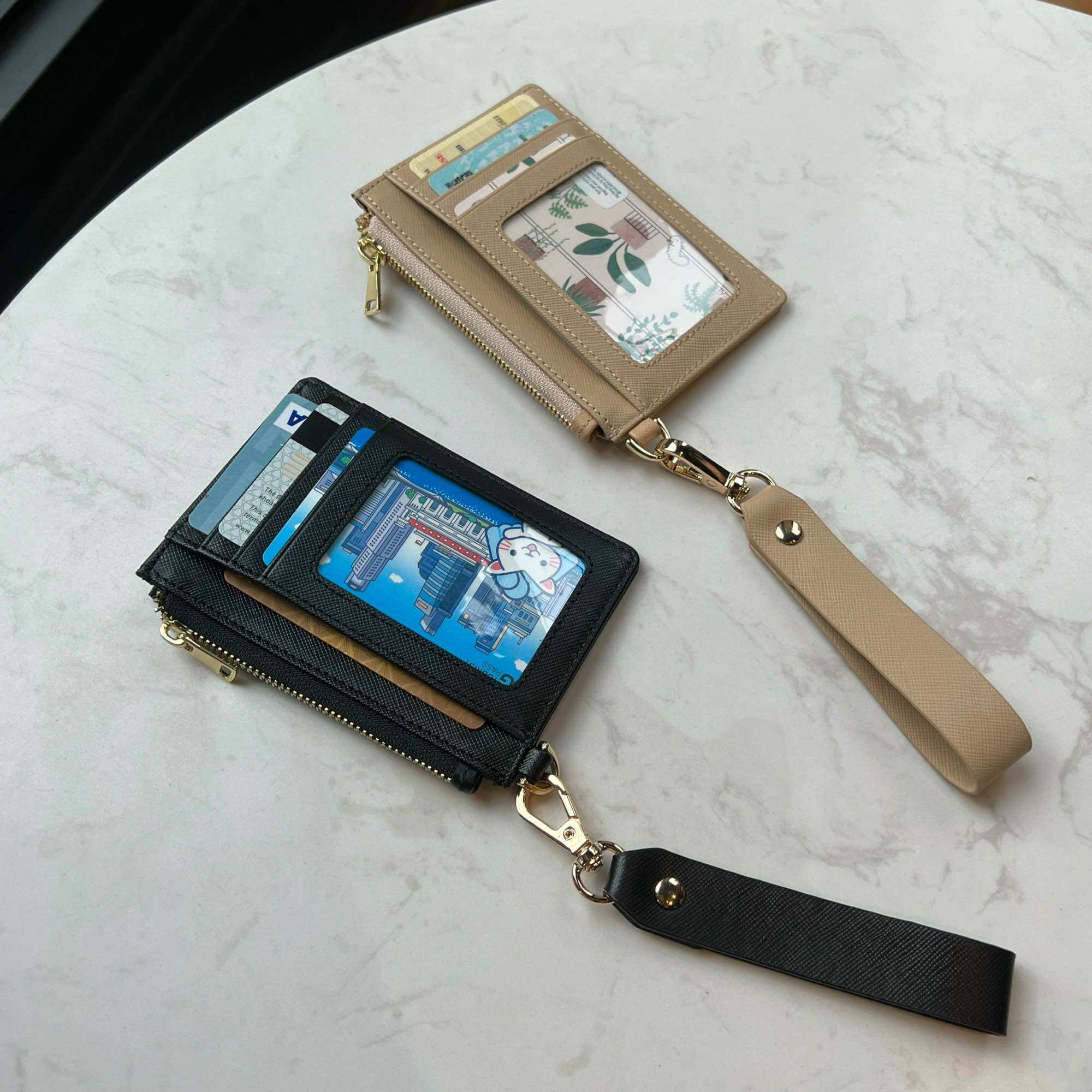 Nhập lazlook11 -15%| nori id wallet - ví card mini kèm keychain - thiết kế ouithebrand.