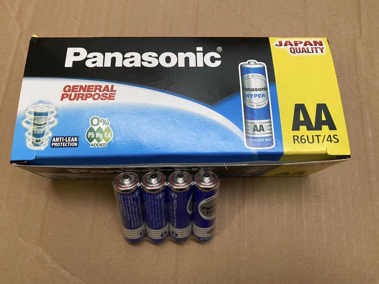 [HCM]Pin 2A Panasonic Xanh ( Hộp 60 viên) Chính Hãng