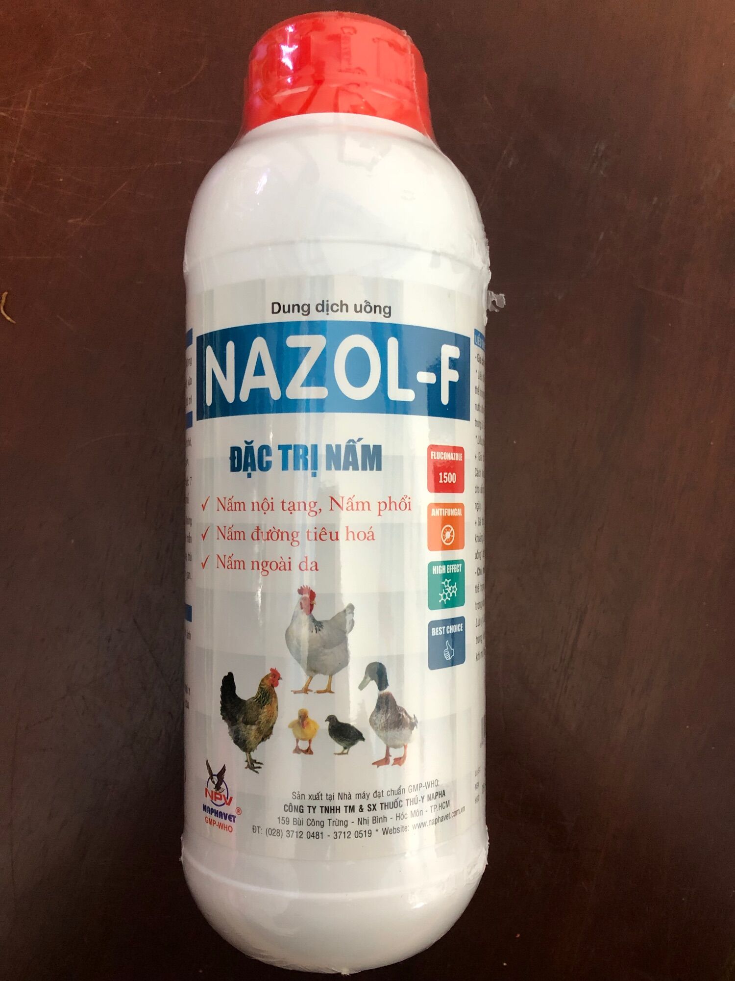 Lọ 1 lit nấm flucal 150 đậm đặc