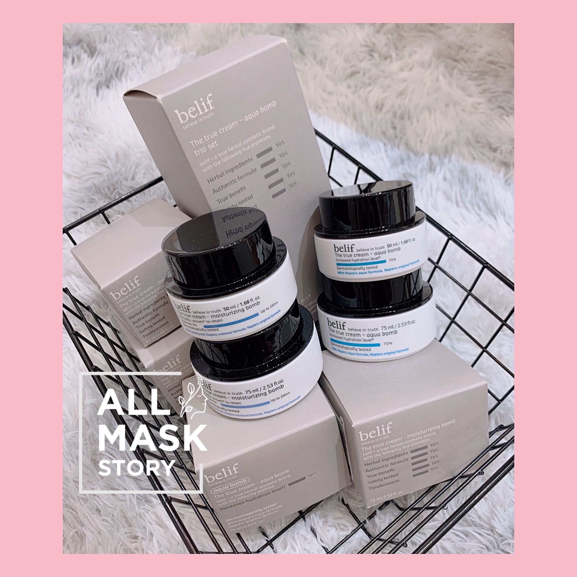 [75ml] KEM DƯỠNG BELIF 2 DÒNG DA KHÔ & DẦU