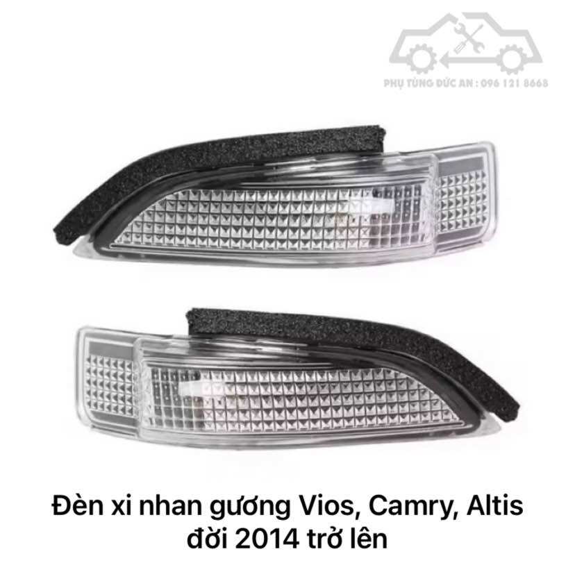 Đèn xi nhan gương toyota vios, camry, yaris đời 2014-2019