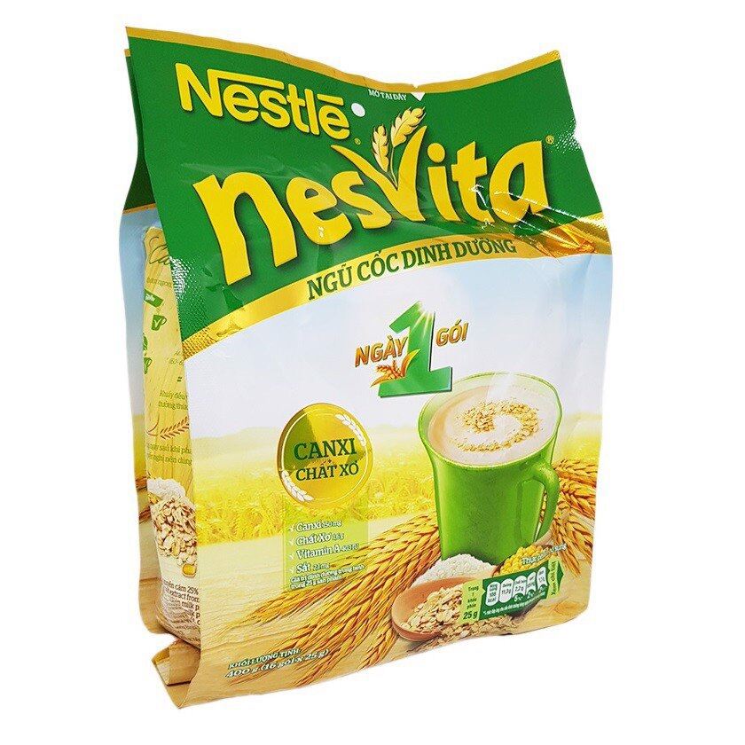 HCMNgũ cốc dinh dưỡng Nesvita bịch 400g