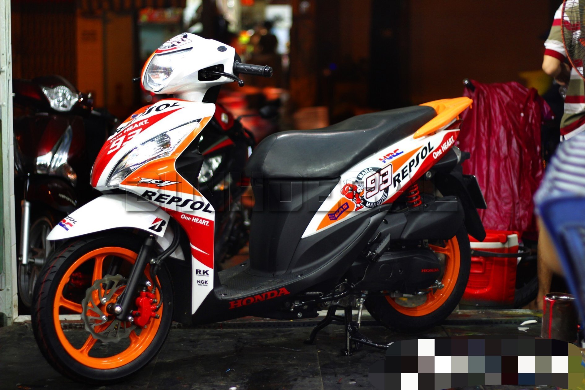 Tem rời vision trắng repsol