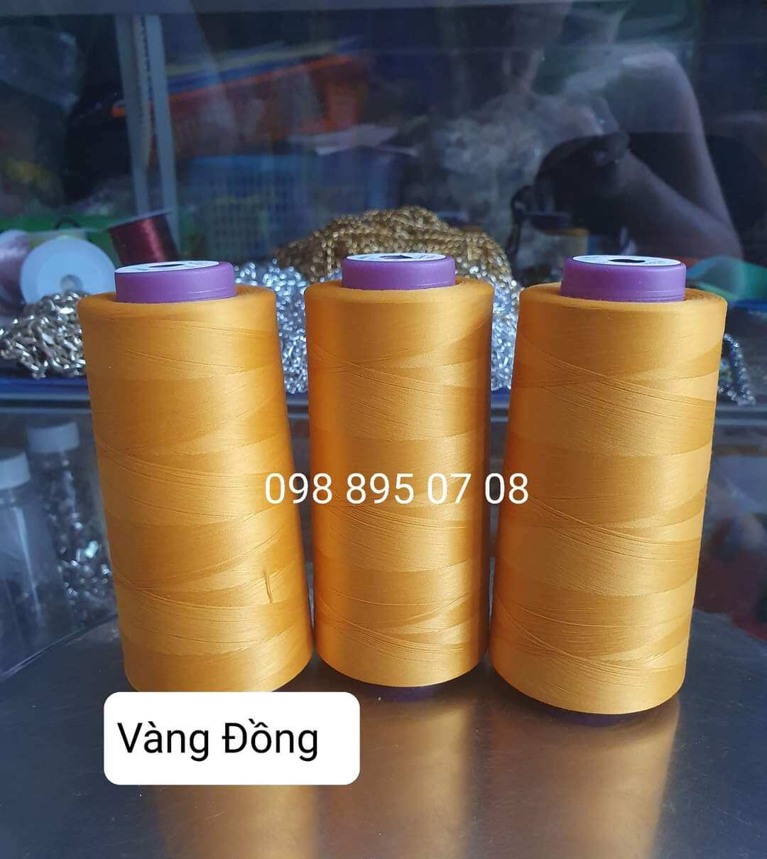 SÉT 3 CUỘN CHỈ TƠ VẮT SỔ 150 (8000m)