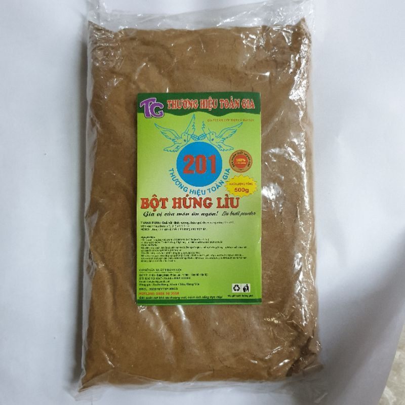 Bột húng lìu toàn gia 500g.