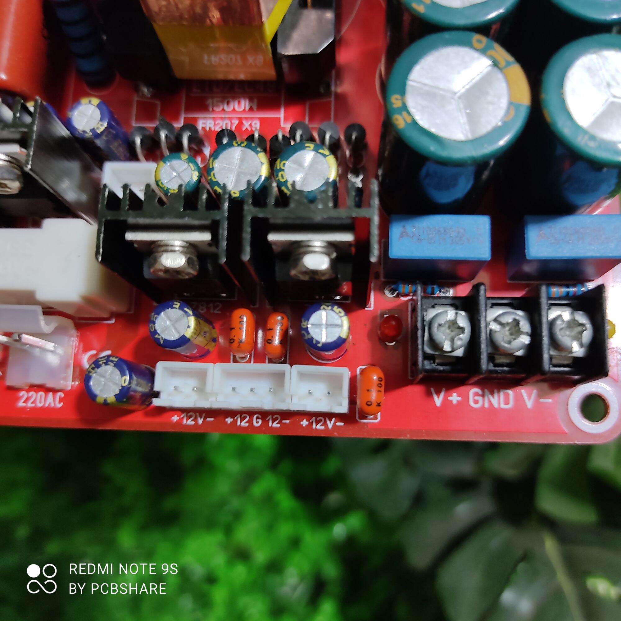 Nguồn xung AMPLY 1500W V8 (SG3525)