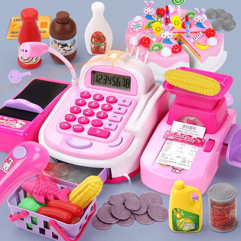 Hui Cheng Toys | Đồ Chơi Siêu Thị Hóa Đơn Đa Năng Cho Trẻ Em