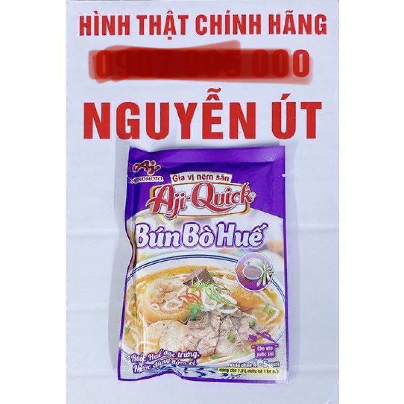 Gia vị bún bò huế aji quick 59g