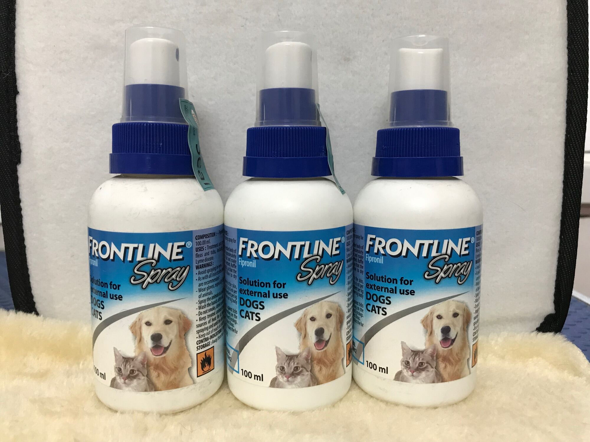 Thuốc xịt ve rận cho chó mèo Frontline Spray 100ml