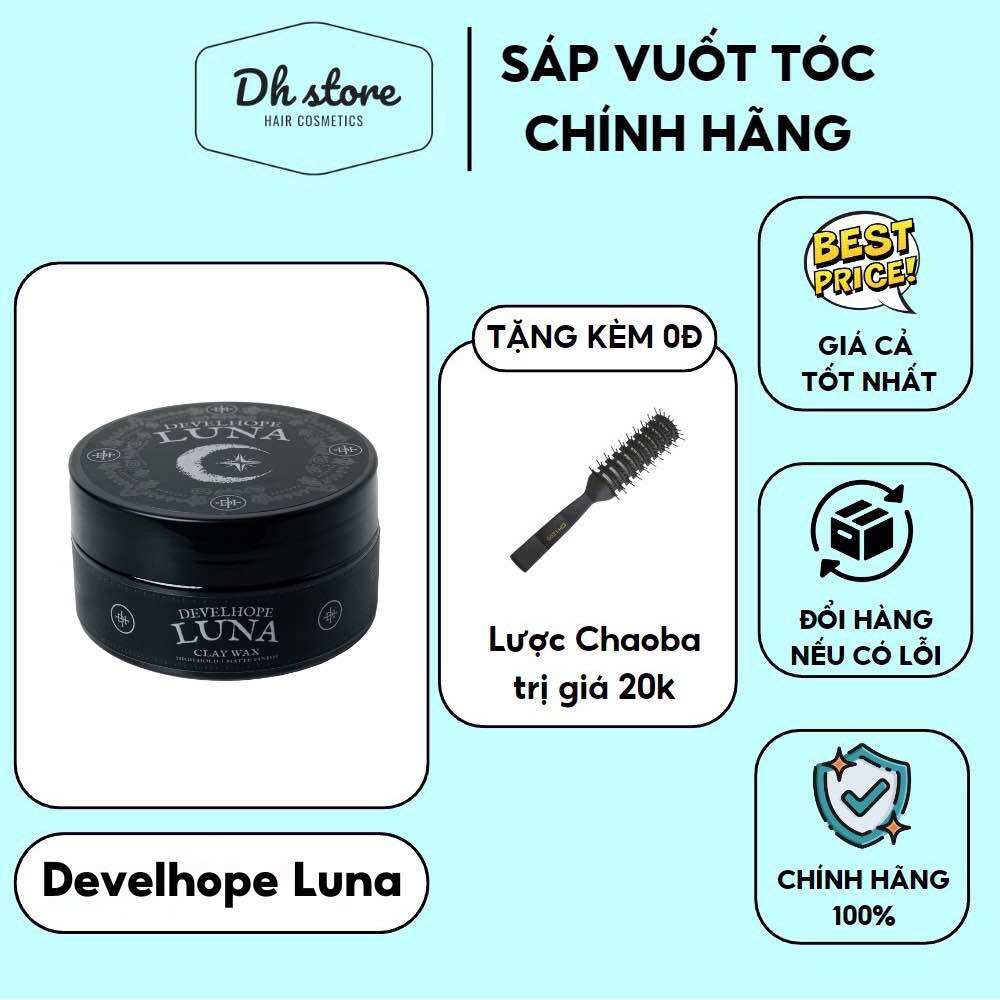 Sáp vuốt tóc Develhope Luna