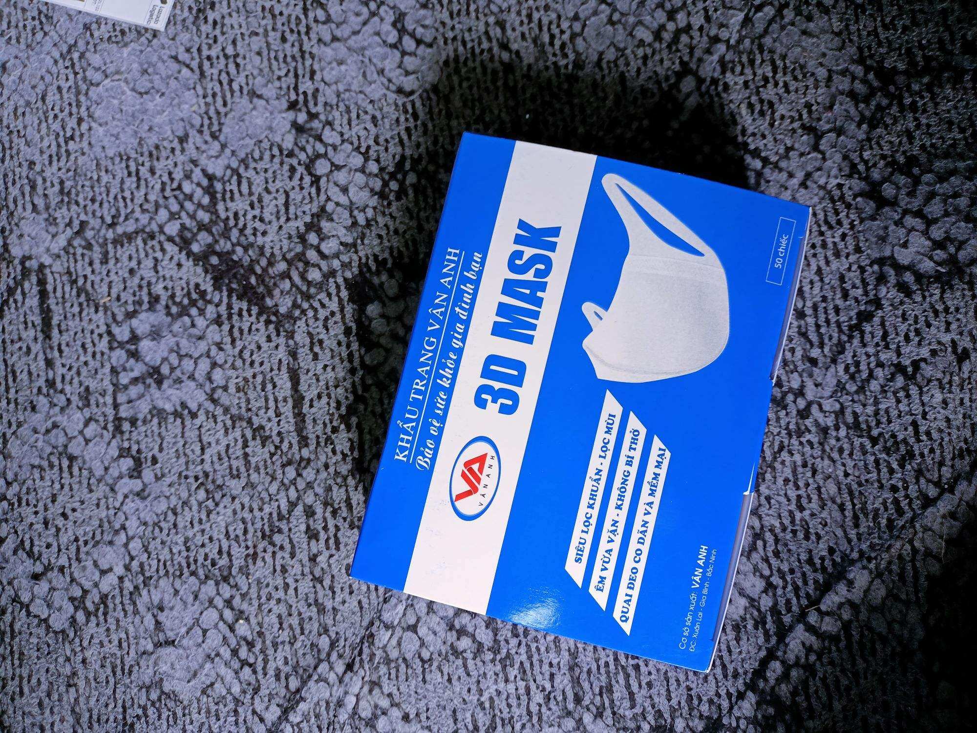 HỘP 50CHIẾC KHẨU TRANG 3D MASK VÂN ANH