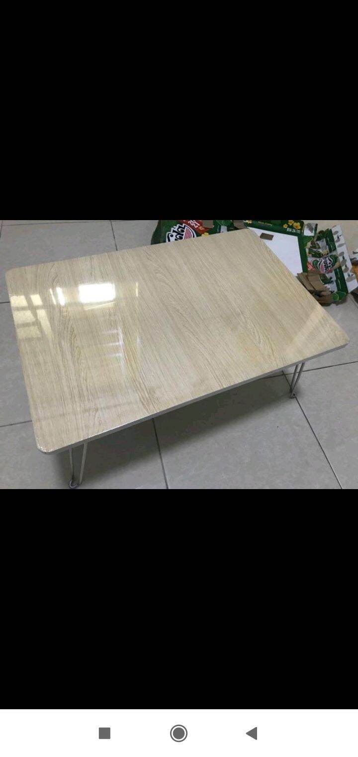 Bàn xếp Vân gỗ chân kẹp 40*60*28