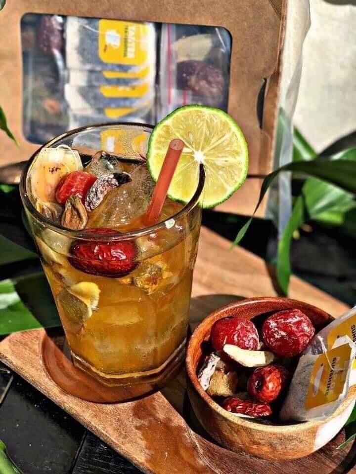 Trà lipton cam thảo xí muội
