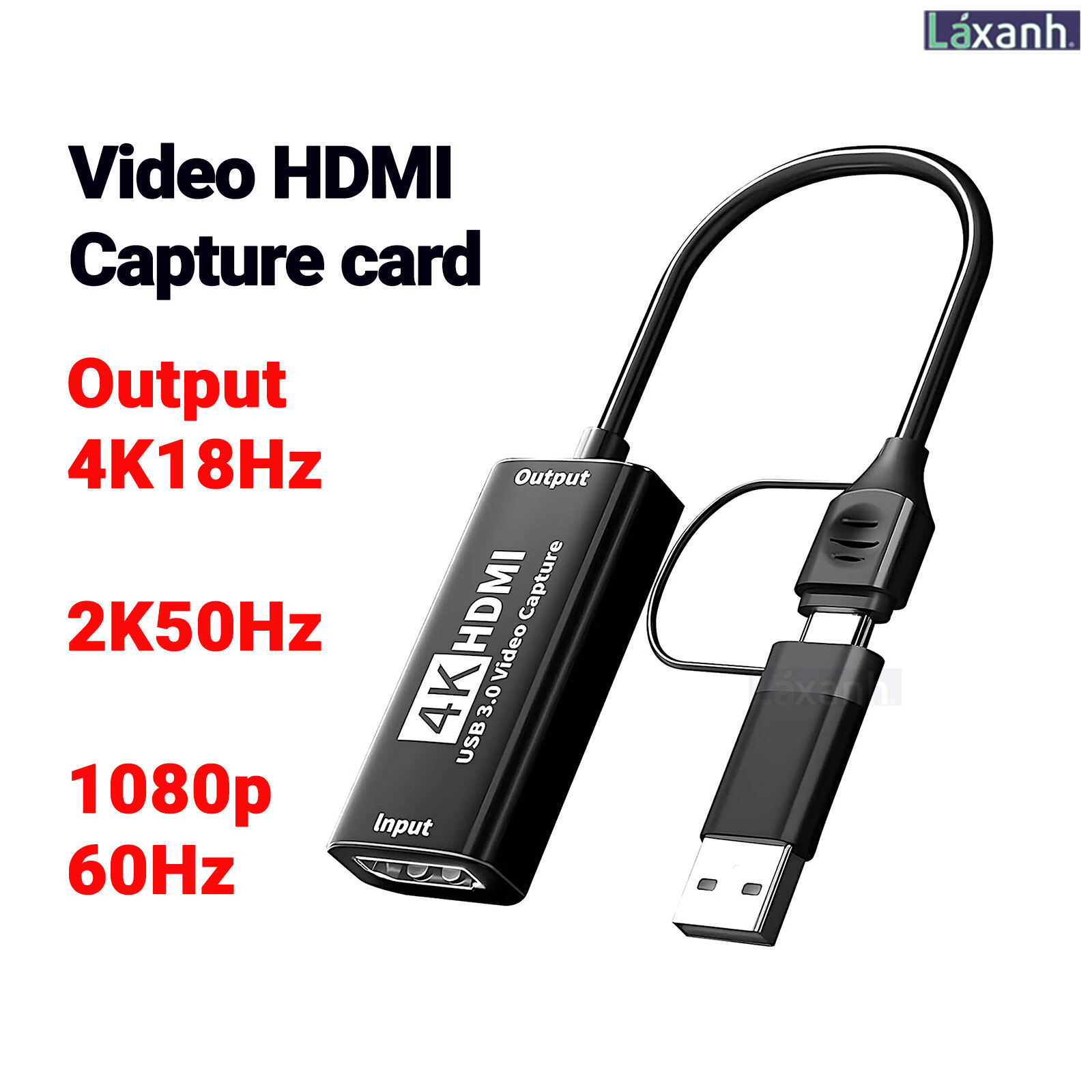 Camlink live HDMI Capture card video Type-C USB 3.2 xuất hình 2K50Hz thẻ ghi hình ảnh camera - điện 