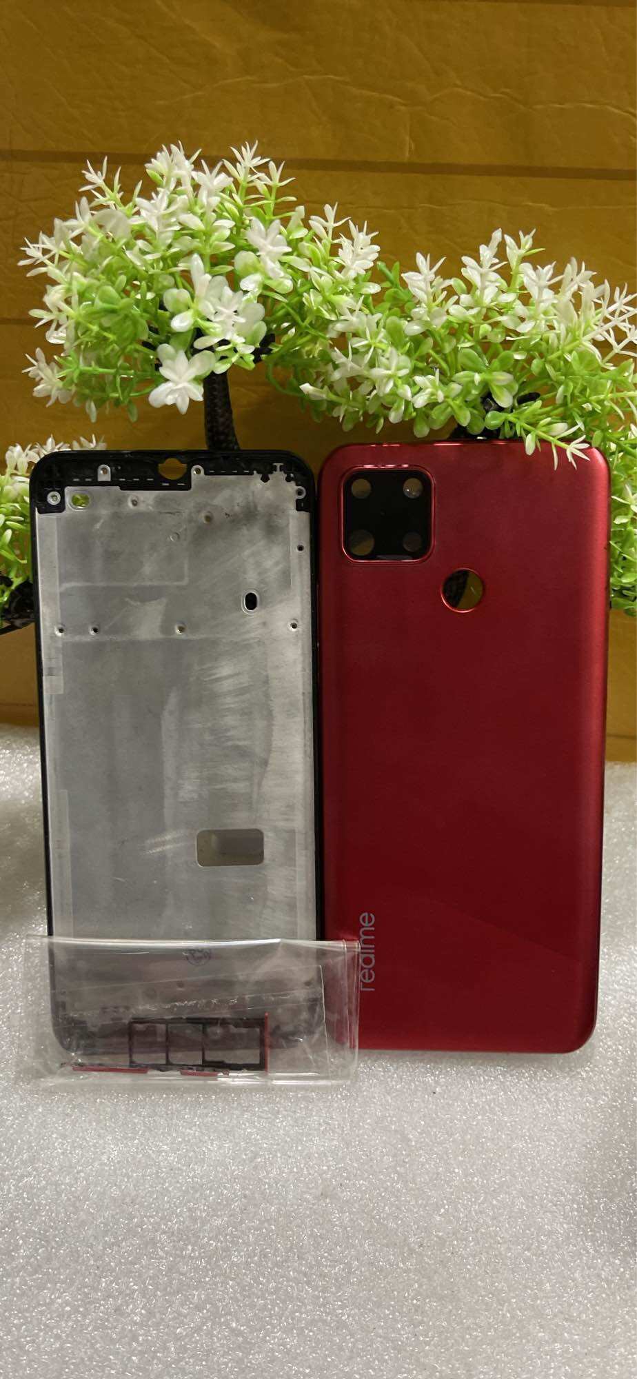 Vỏ Oppo Realme C12 full kính camera với khay sim,vỏ đẹp giá tốt
