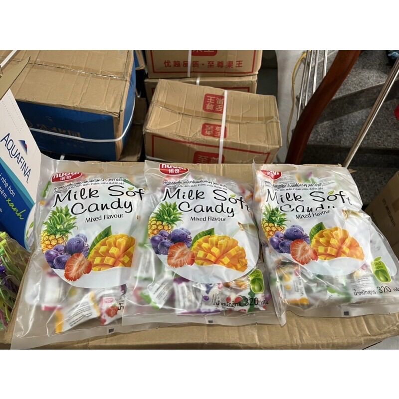 Kẹo Trái Cây Milk Soft Candy 320g Thái Lan
