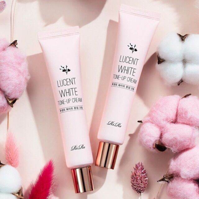 BILL-Kem dưỡng trắng nâng tone da RiRE Lucent White tone up Cream