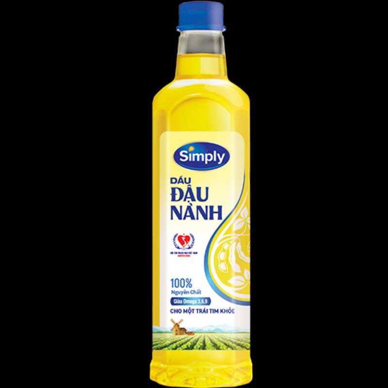 Dầu ăn đậu nành Simply 1L