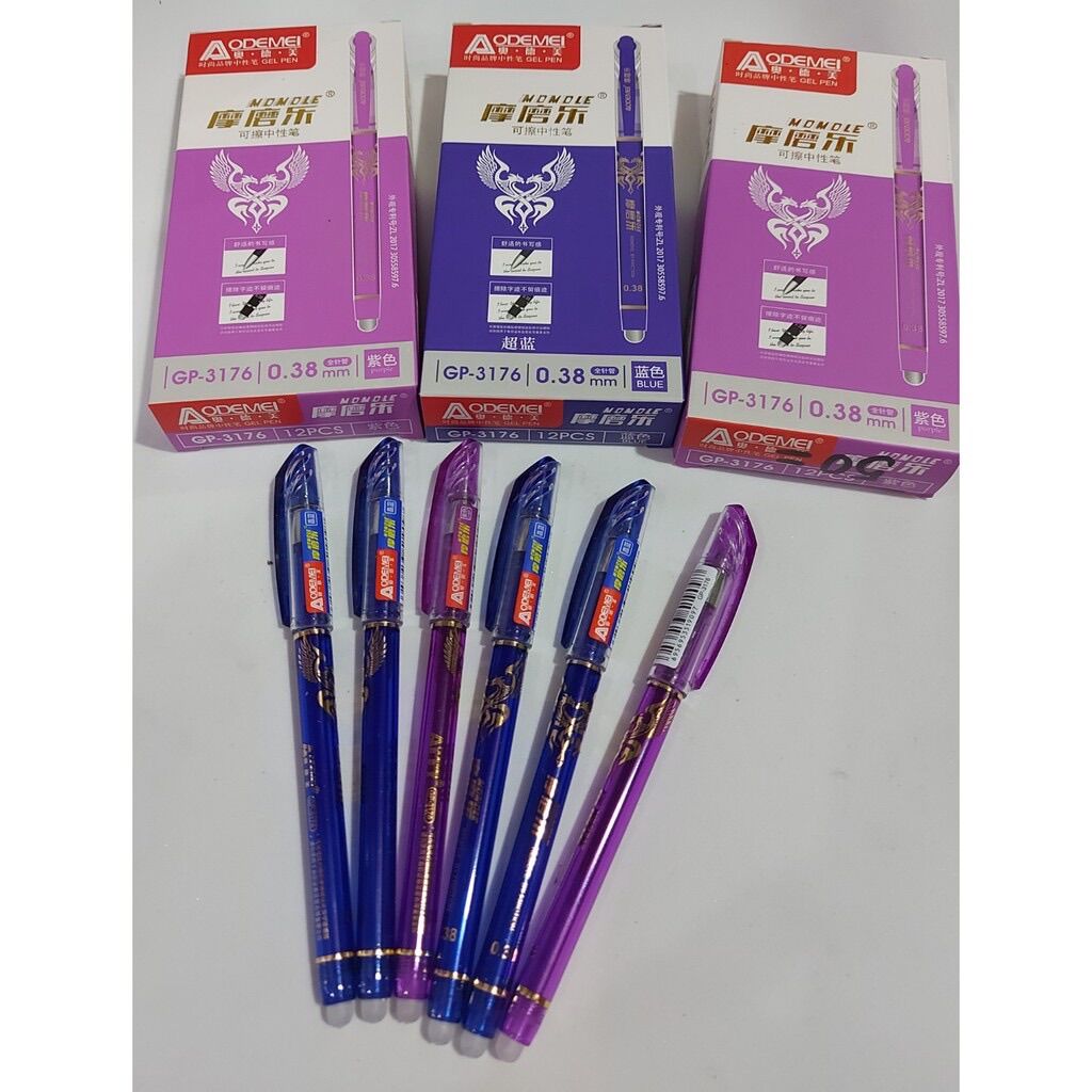 Hộp bút mực nước - xoá được