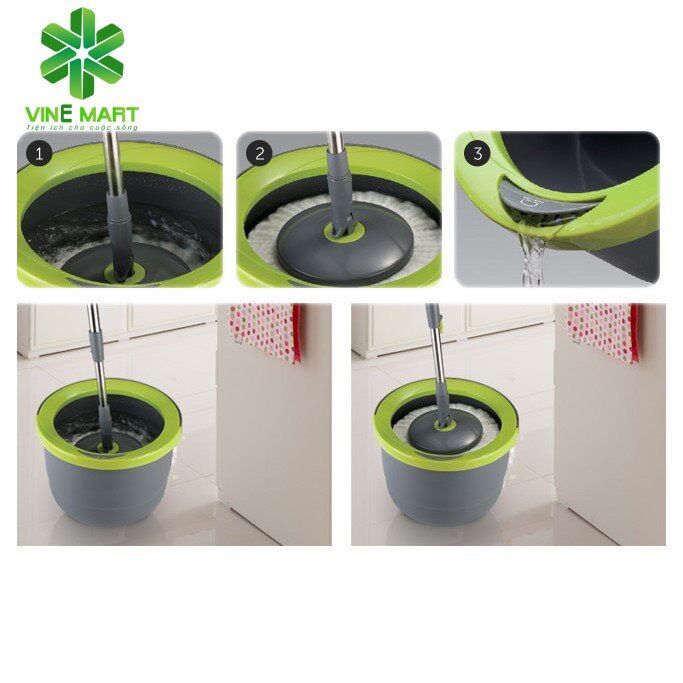 Cây Lau Nhà Mini Lock & Lock - VINE25