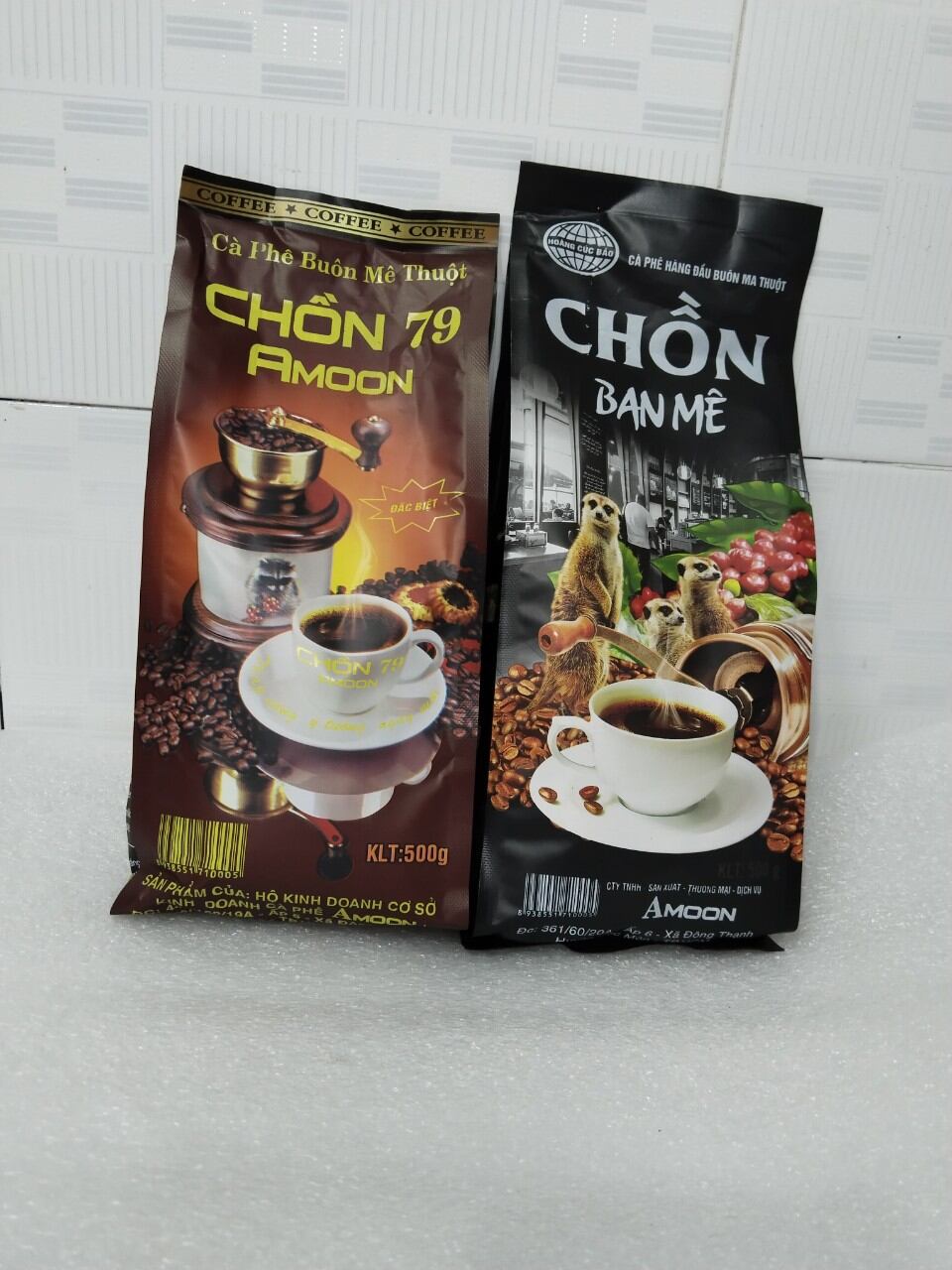 combo 2 gói cafe ( Chồn 79+Chồn Ban Mê), Thơm, Béo, Ít Đắng=1kg