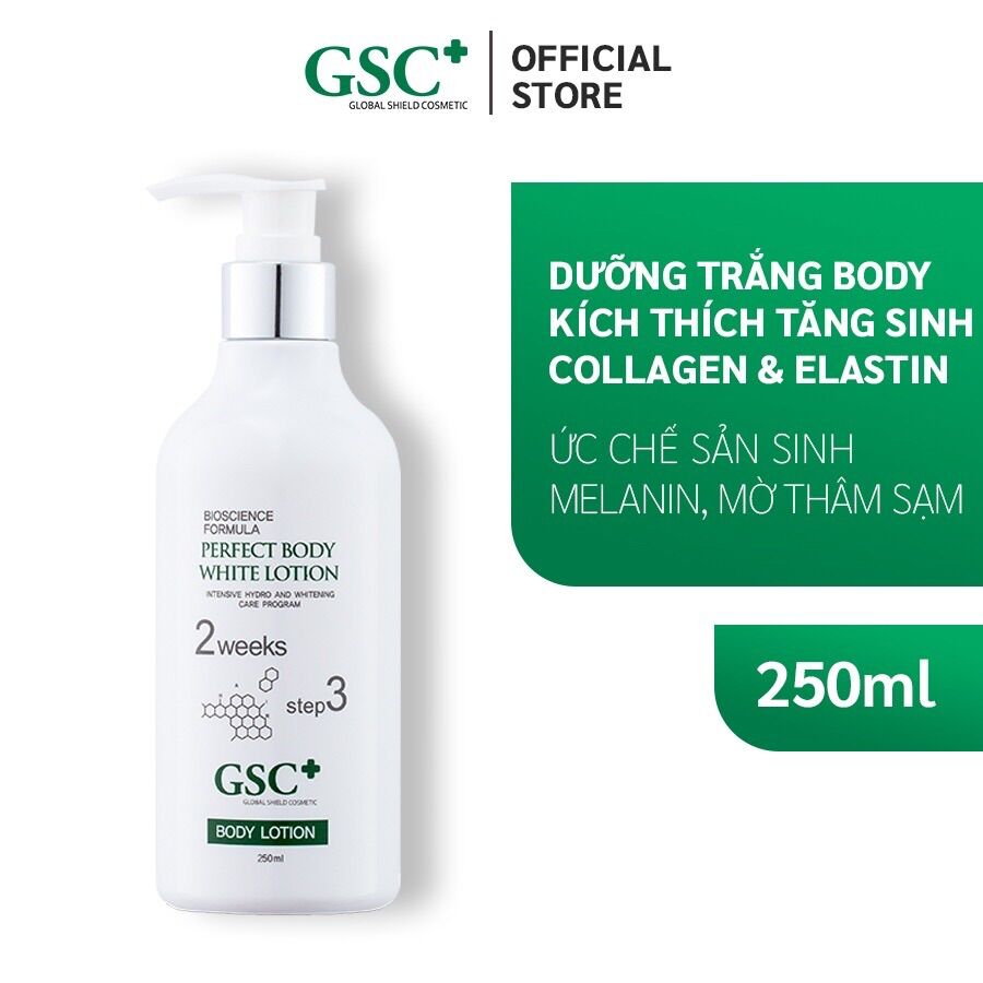 Kem Dưỡng Trắng Da Body Gsc 500ml