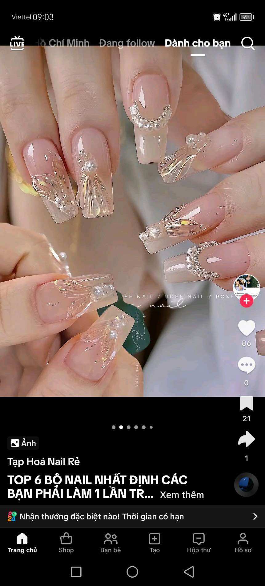 Compo 3bộ Nailbox