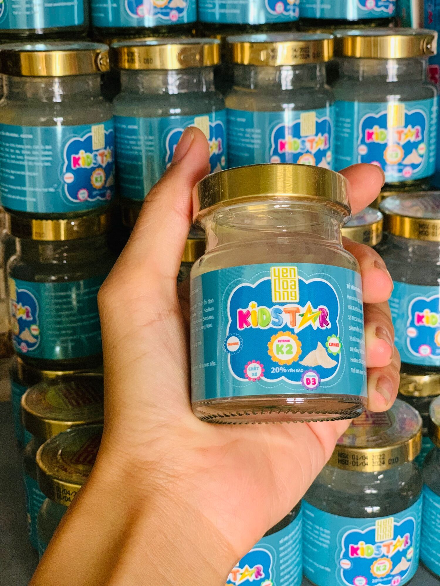 Set 10 hũ Yến trẻ em Kidstar