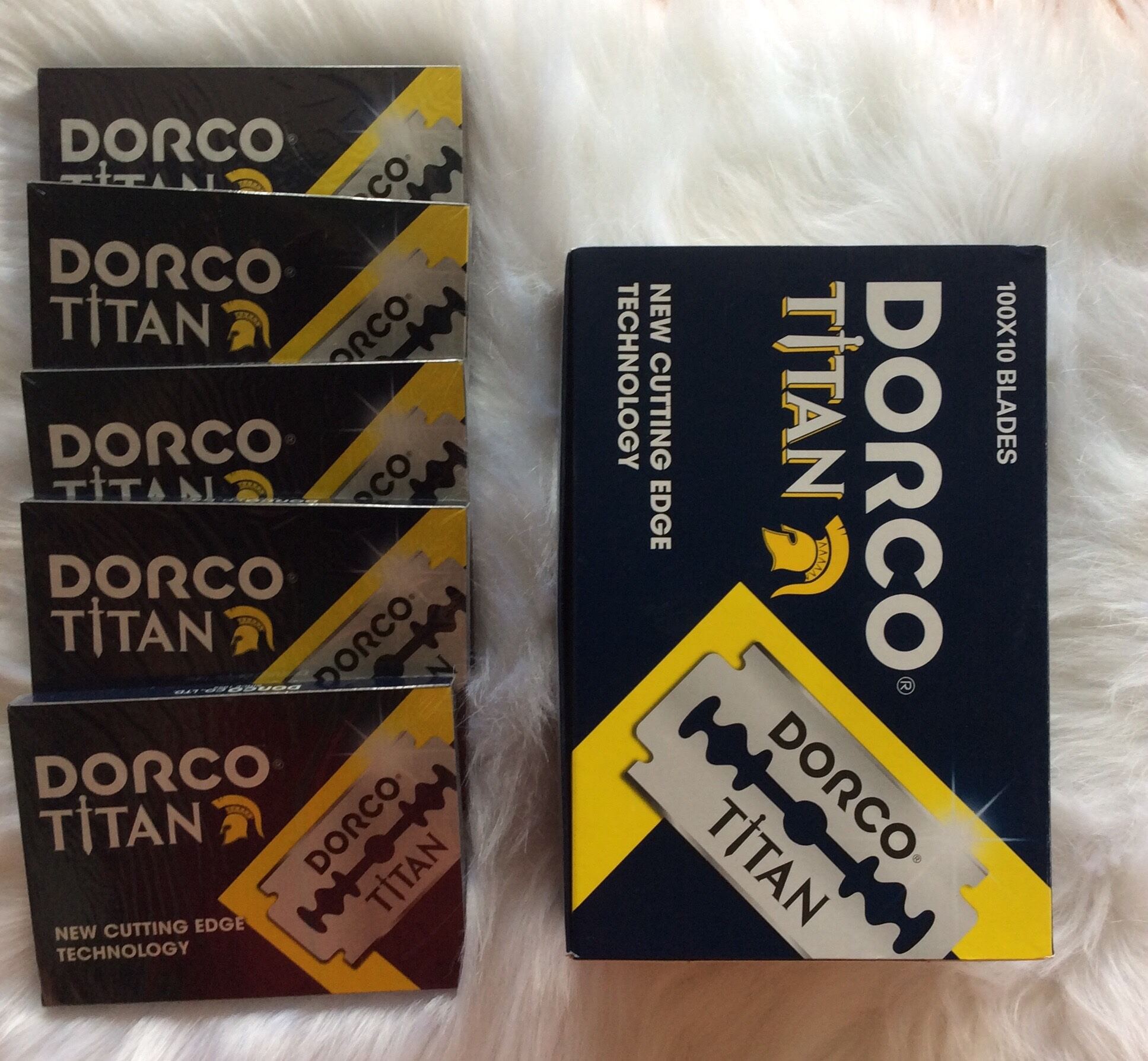 Lưỡi lam Dorco titan 1 hộp 100 lưỡi