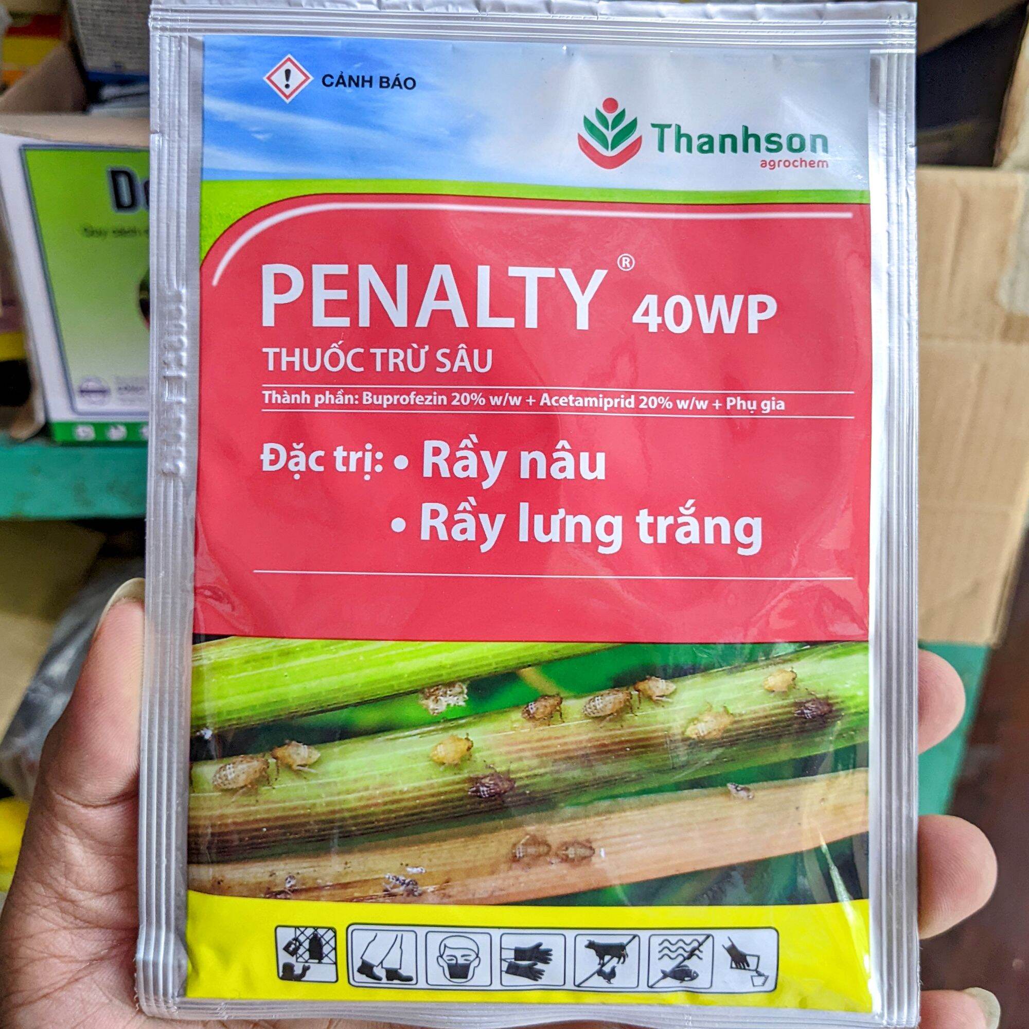 Thuc ốc t rừ rầy penalty 40wp gói 25g. trừ rầy nâu, bọ phấn trắng, bọ nhảy