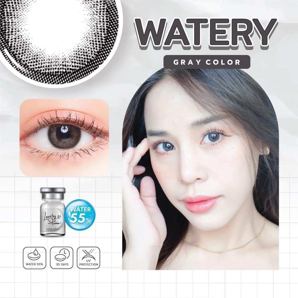 Kính áp tròng [ lens mắt ] GRAY 14.0 -14.2mm [ Tú Mây Contact Lens Bình Dương ]